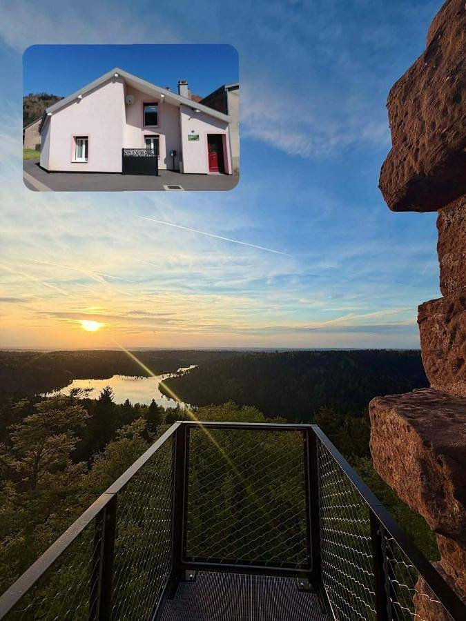 Maison de vacances pour 4 personnes, avec Terrasse et Vue