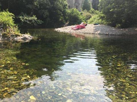 Maison de vacances pour 5 personnes, avec bassin pour enfant ainsi que vue et jardin, adapté aux familles