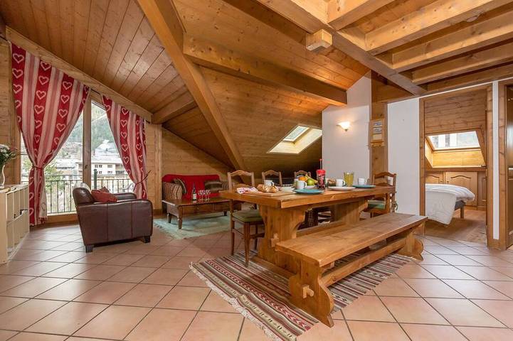 Location de vacances pour 6 personnes, avec balcon, animaux acceptés dans Gare De Chamonix Mont Blanc - 2