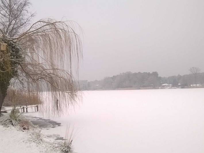 Hütte für 4 Personen, mit Seeblick und Ausblick sowie Garten, kinderfreundlich in Brandenburg - 2
