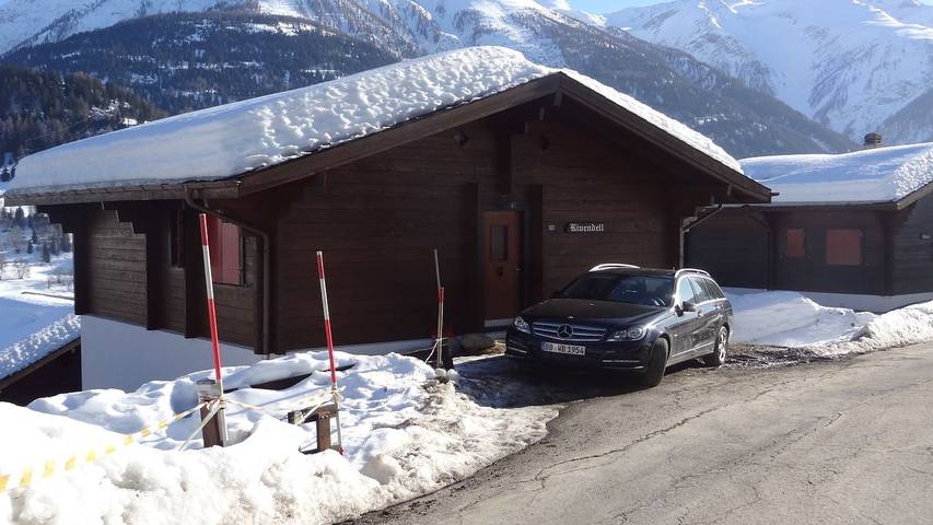Chalet voor 5 personen, with tuin and zwembad as well as balkon, met huisdier in Fiesch