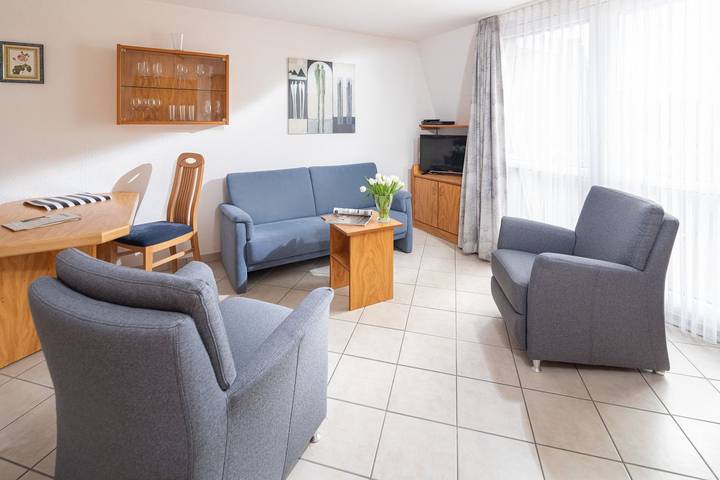 Ferienwohnung für 2 Personen, mit Balkon in Norderney Weststrand - 2