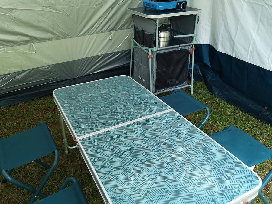 Camping La Salvinie - Zelt 4 personen - Das Prêt à Camper Grand Confort 1/4 Pers. in Terrasson-Lavilledieu, Périgord Noir