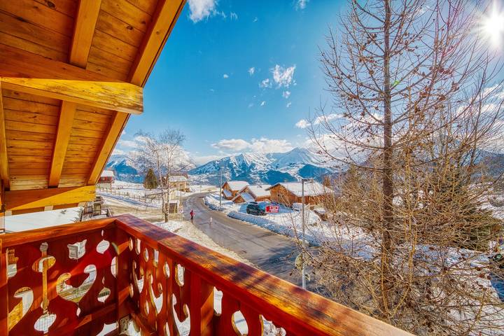 Chalet für 8 Personen mit Terrasse in La Toussuire, Fontcouverte-la-Toussuire