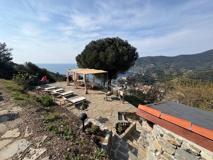 Ferienhaus für 4 Personen, mit Garten und Ausblick sowie Balkon in Cinque Terre