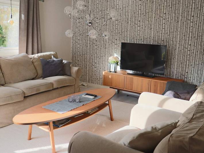 Ferienhaus für 6 Personen, mit Balkon und Terrasse sowie Garten in Mellbystrand