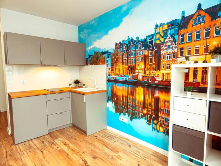 Ośrodek wypoczynkowy dla 2 osób, z balkon, zwierzęta dozwolone w Łódź