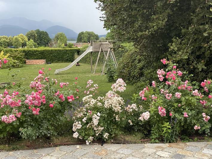 Ferienwohnung für 2 Personen, mit Terrasse und Balkon/Terrasse sowie Seeblick am Chiemsee - 4