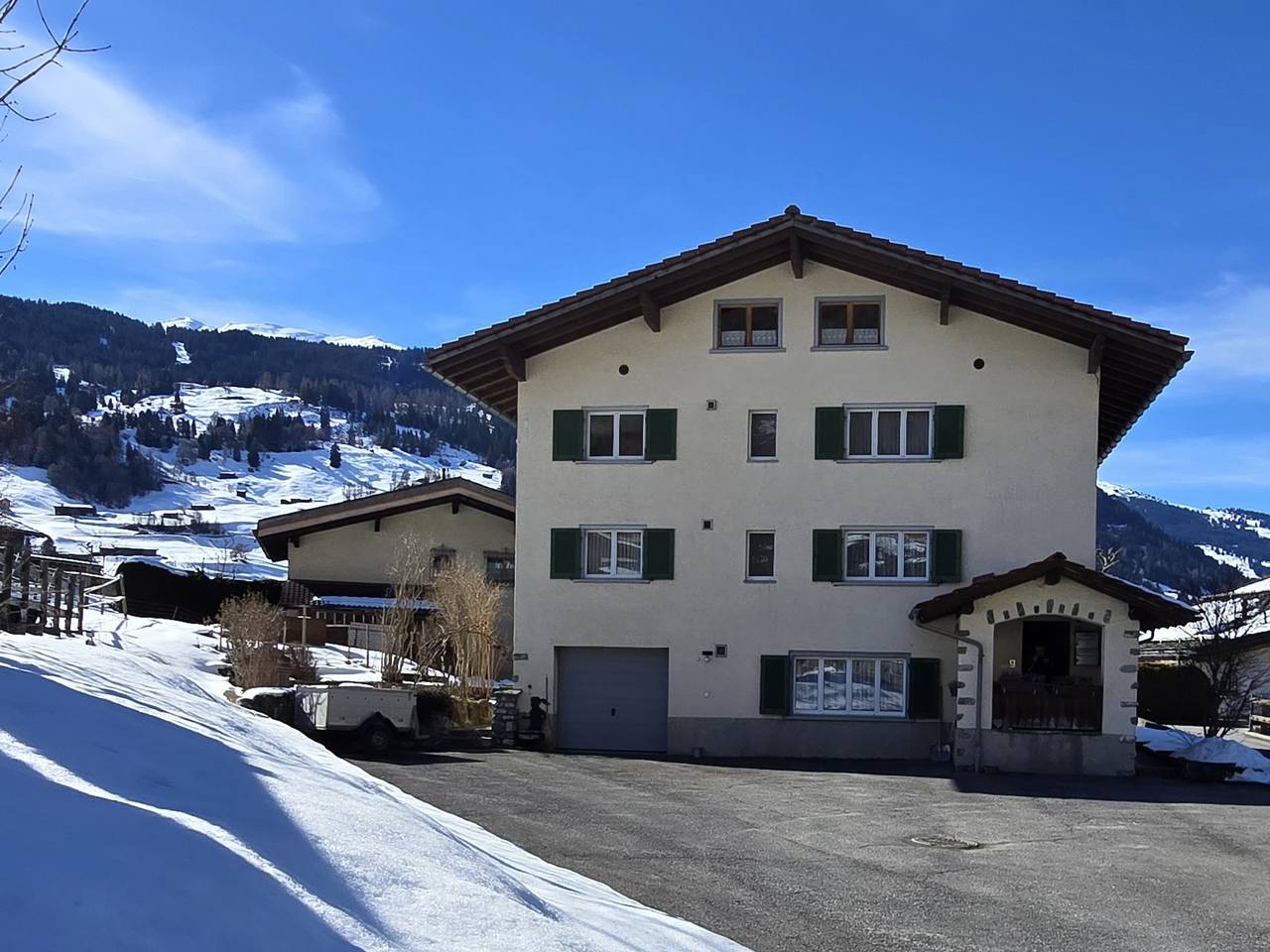 Ganze Ferienwohnung, Ferienhaus Fasortis - 3-Zimmerwohnung für 4 Personen, 50qm in Rätikon Gebirgsgruppe, Plessur Alpen