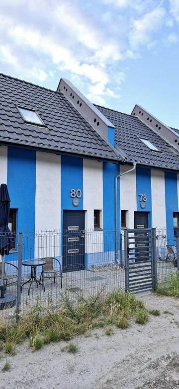 Ferienhaus für 9 Personen, mit Terrasse in Międzyzdroje