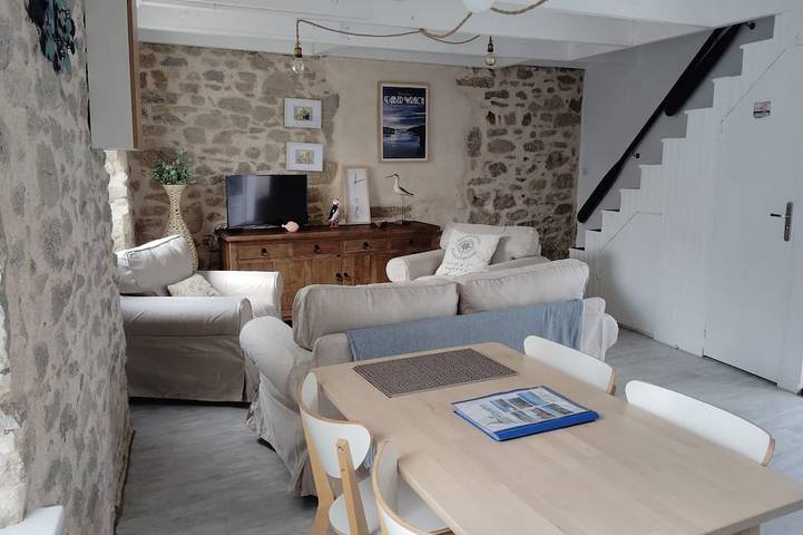 House by the sea in Plouguerneau, Brest region