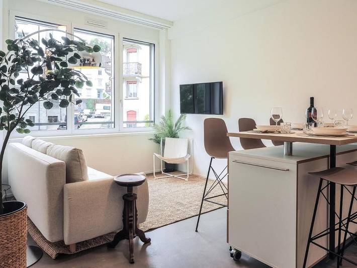 Ferienwohnung für 6 Personen, mit Terrasse und Ausblick in St. Gallen
