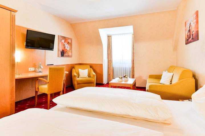 Hotel Restaurant Sonne - Doppelzimmer Classic in Gengenbach, Kinzigtal