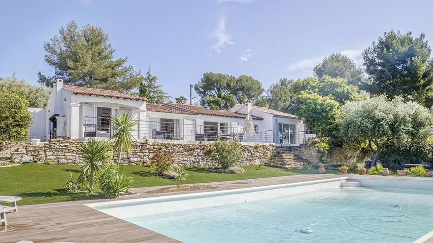 Maison de vacances pour 8 personnes, avec piscine à La Cadière-d'Azur