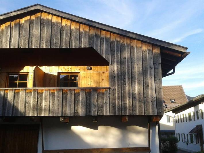 Ferienwohnung für 2 Personen, mit Terrasse und Garten in Unterammergau