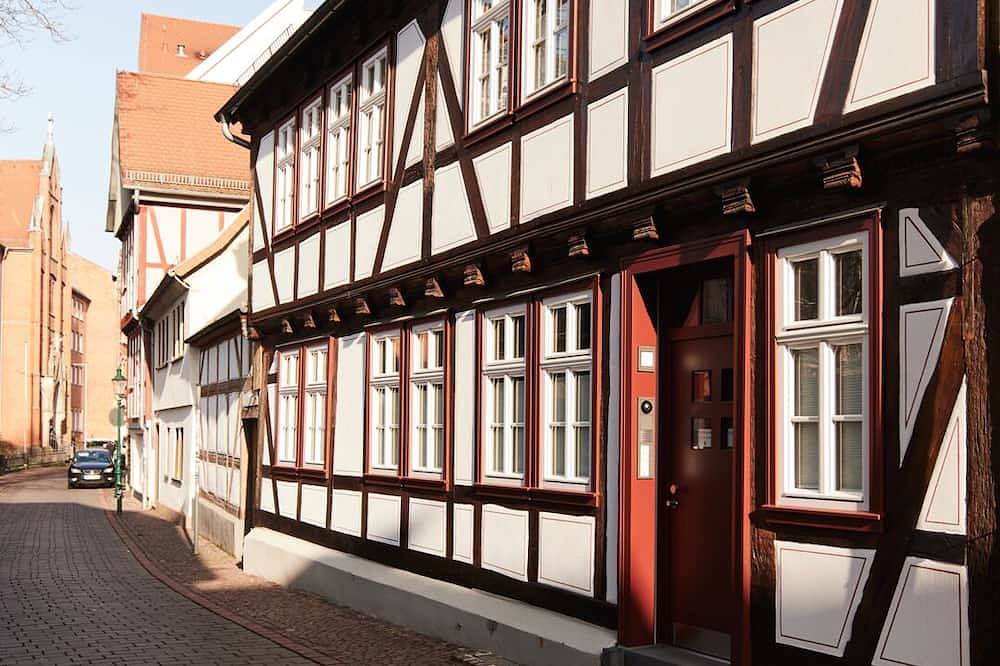 Fachwerk-Romantik am Dom in Fulda, Rhön-Hessen