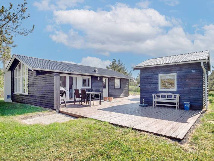 Ferieudlejning for 4 personer, med terrasse og sauna i Thy Nationalpark