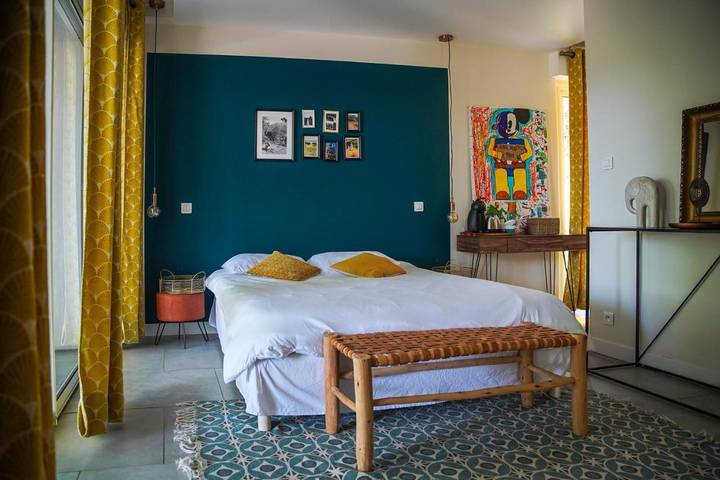 Alojamiento y desayuno para 2 personas, con jardín además de piscina y vistas - 1
