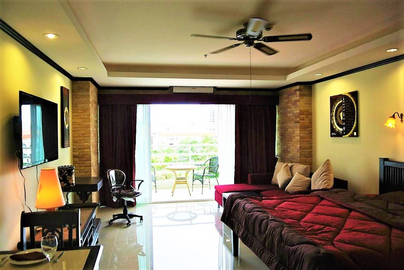 Gehele studio, View Talay 5 studio apartment close to the beach in Pattaya, Changwat Chonburi