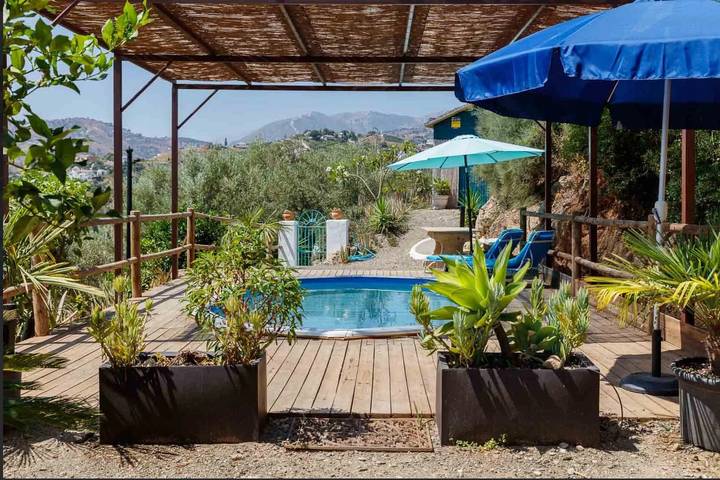 Vakantiehuis voor 3 personen, met tuin, met huisdier in Frigiliana