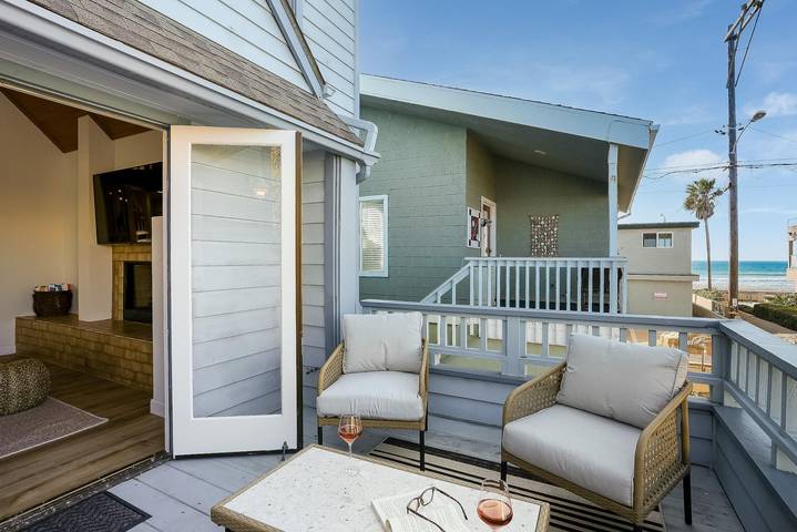 Vacation rental for 6 people, with terrace, with pets in Mission Beach