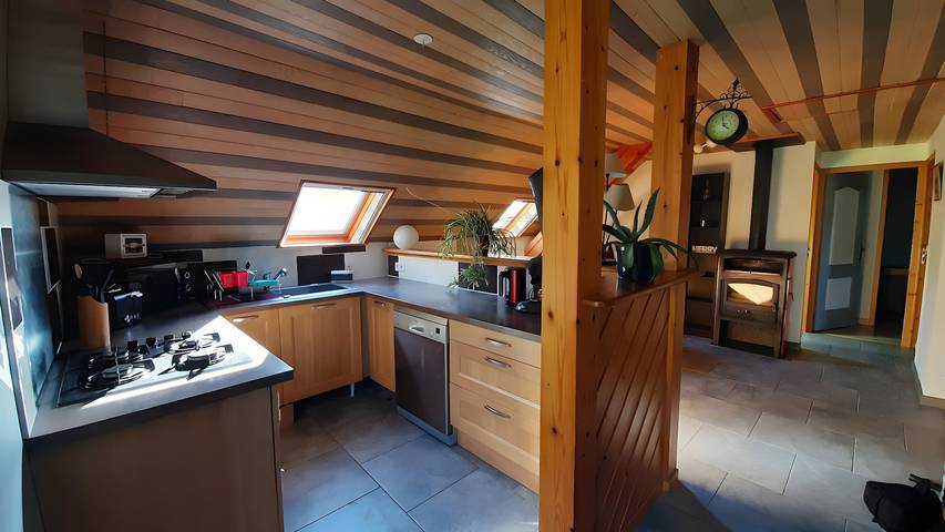Maison de vacances « La Grange Aux Chats » avec vue montagne, Wi-Fi et climatisation in Campan, Pyrénées