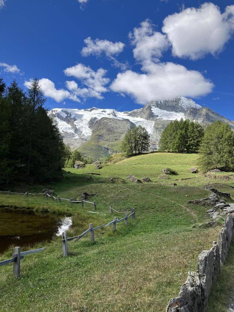 Le Monal in Sainte-Foy-Tarentaise, Macizo del Ruitor