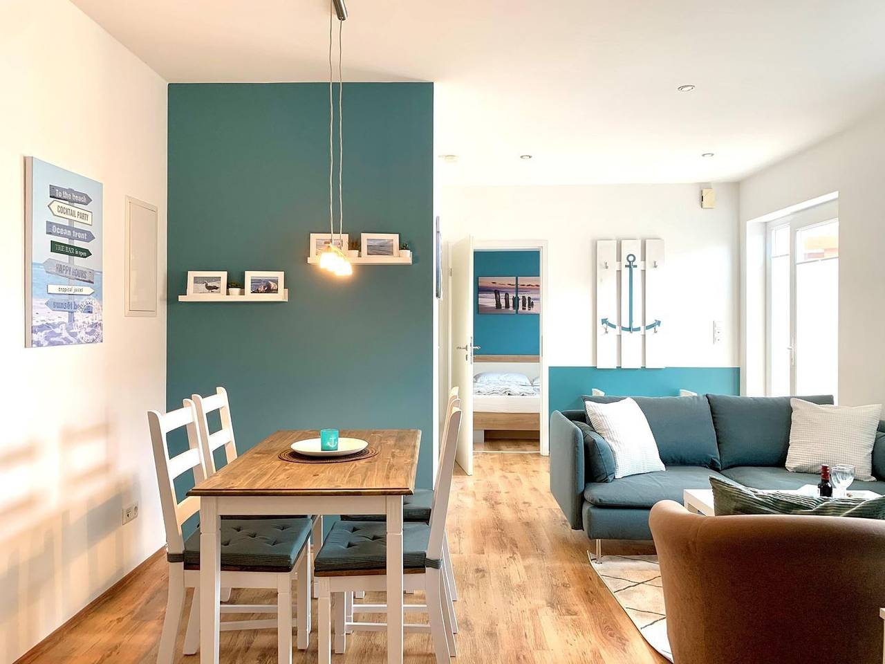 Ganze Wohnung, Moderne Ferienwohnung Tümmler in Sierksdorf mit großer Terrasse und Meerblick in Sierksdorf, Ostholstein