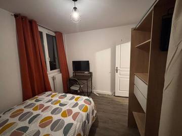 Chambre d’hôte pour 2 personnes, avec vue à Rouen