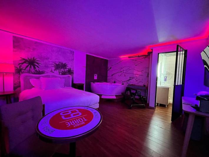 Hôtel pour 2 personnes, avec jacuzzi