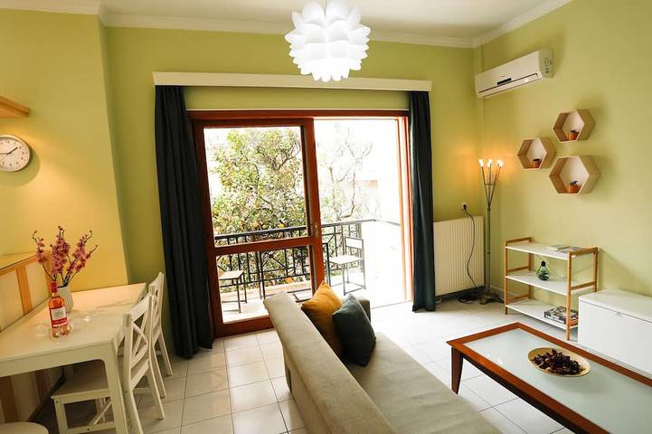 Holiday apartment for 3 people, with garden and balcony - 1