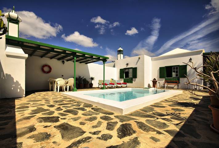 Chalet para 4 personas, con terraza y jardín en Lanzarote - 3