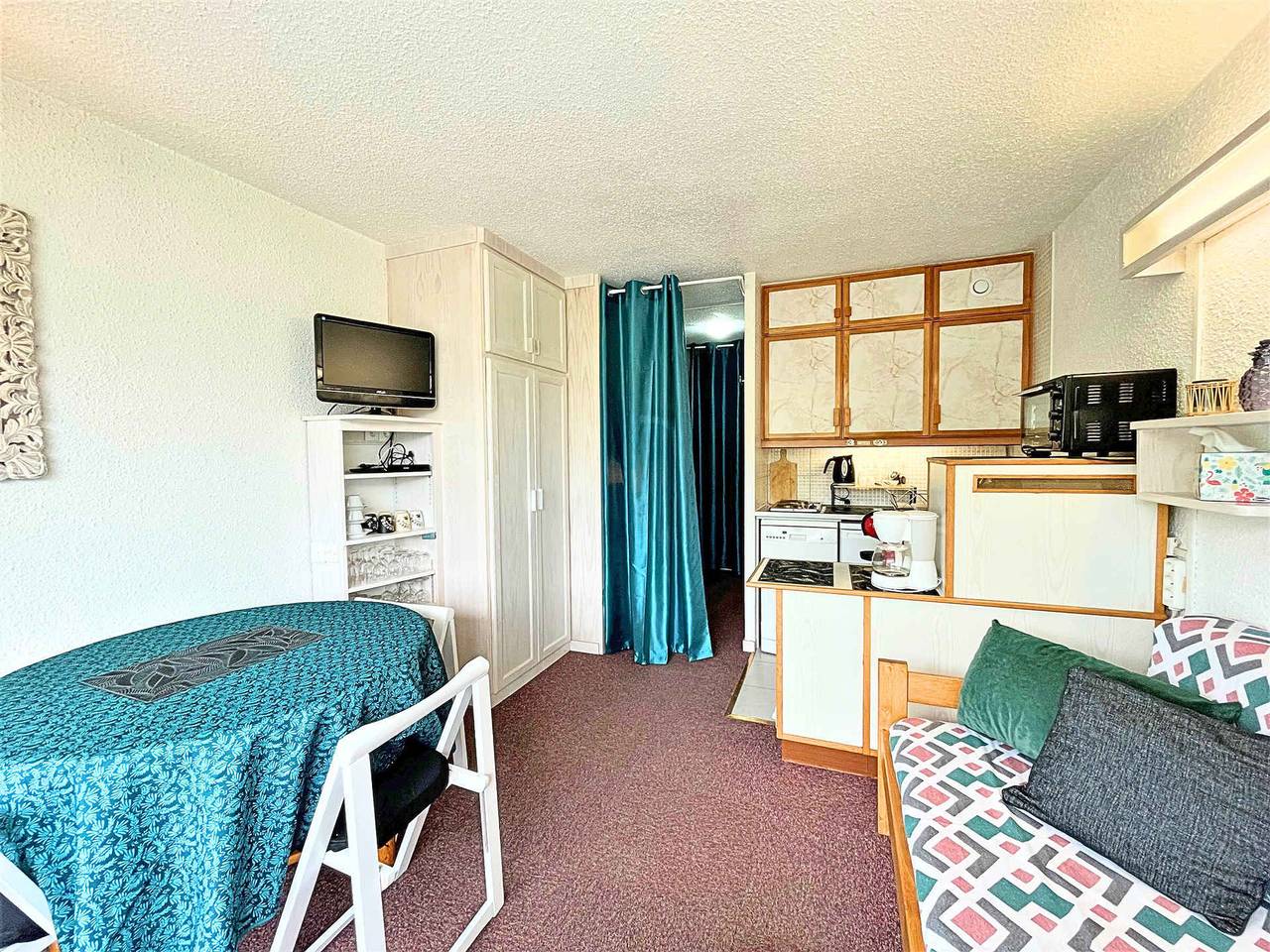 Estudio entero, Estudio de 19m² al pie de las pistas en Brelin, Les Menuires in Les Menuires, Saint-Martin-de-Belleville