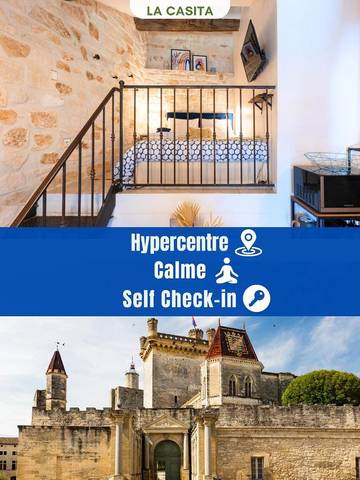 Gîte pour 2 personnes, avec vue, animaux acceptés dans Office De Tourisme D Uzes