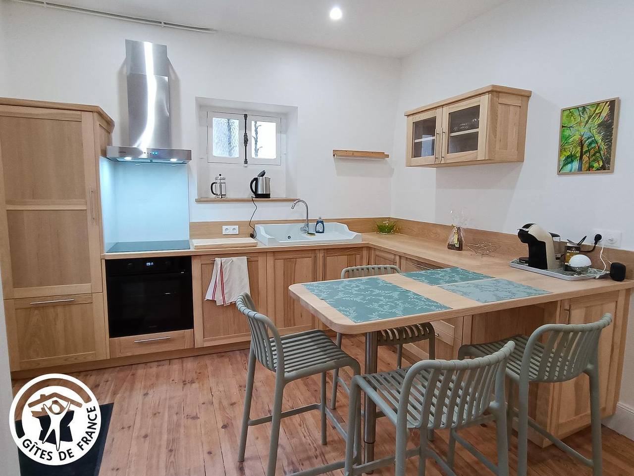 Les deux Girafes in Cajarc, Causses du Quercy Regional Nature Park