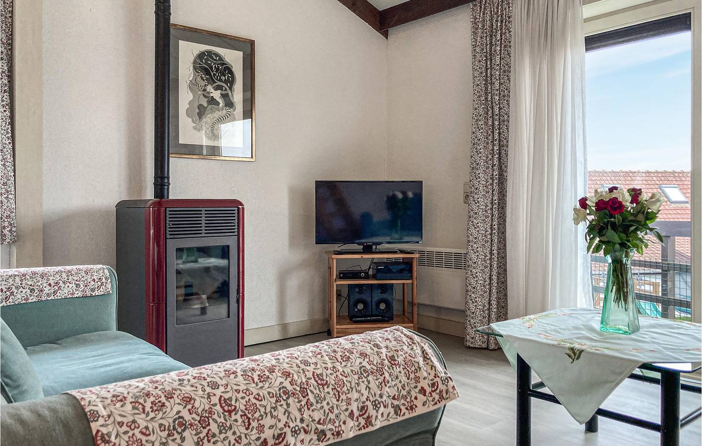 Apartamento vacacional entero, Apartamento de vacaciones para 4 personas con piscina in Bredene, Costa de Bélgica