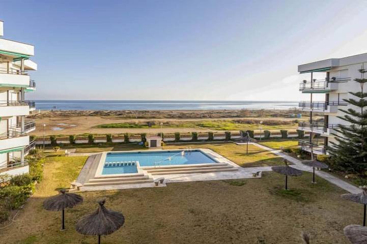 Apartamento de vacaciones para 5 personas, con balcón/terraza y piscina - 1