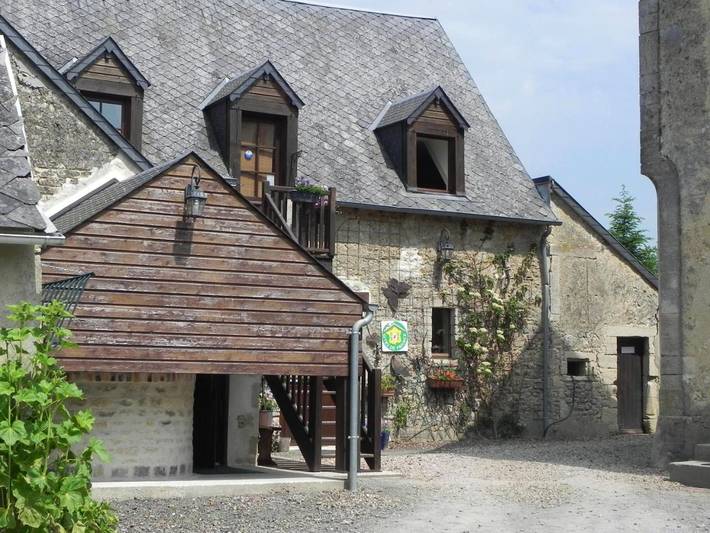 Chambre d’hôte pour 2 personnes, avec vue et jardin à Saint-Vigor-le-Grand