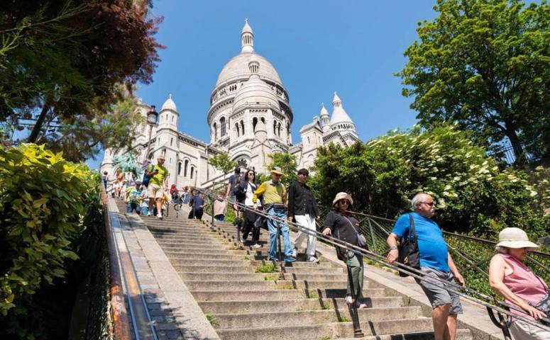 Gîte pour 6 personnes, avec jardin et vue, animaux acceptés dans Basilique du Sacre Coeur - 4