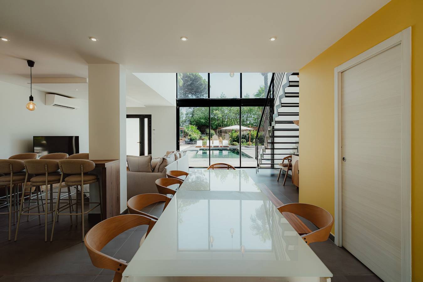 Villa Ryx con piscina, vistas al mar, Wi-Fi y aire acondicionado in Grimaud, Region de Draguignan