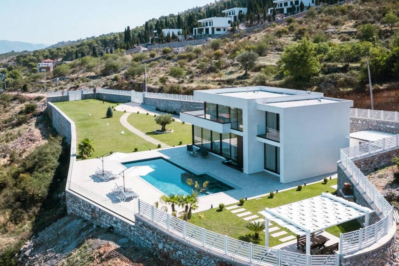The Panoramic Villa in Shkodër in Scutari