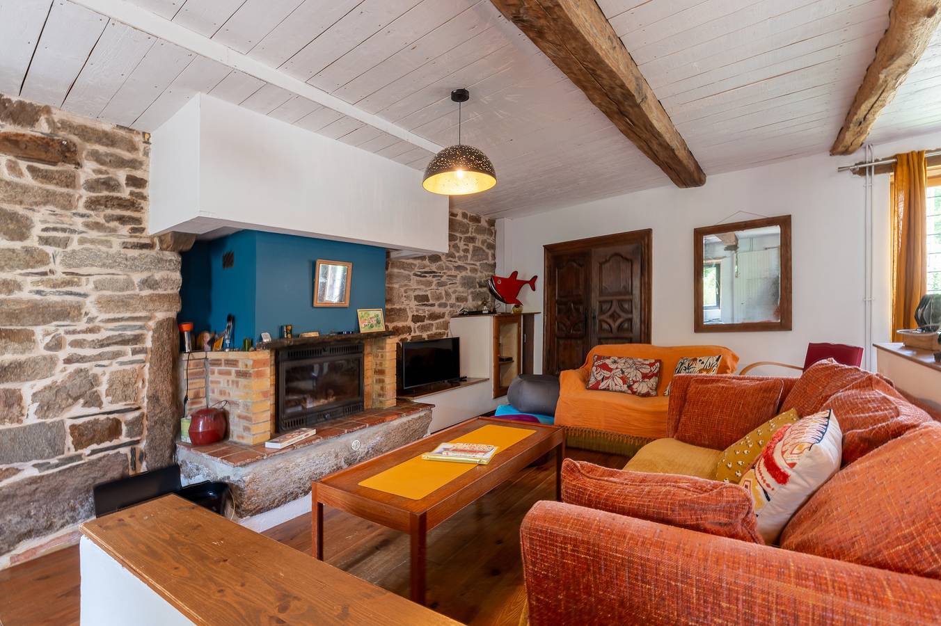 Maison de vacances "Ville Moizo" avec jardin privé et Wi-Fi in Sérent, Région de Vannes