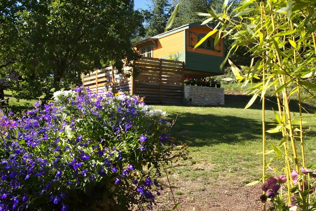 Natura Lodge - Ardèche détente - Roulotte 2/4 in Barjac, Région d'Alès