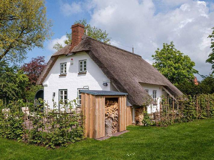 Ferienwohnung für 2 Personen, mit Terrasse und Sauna sowie Garten in Tating - 3