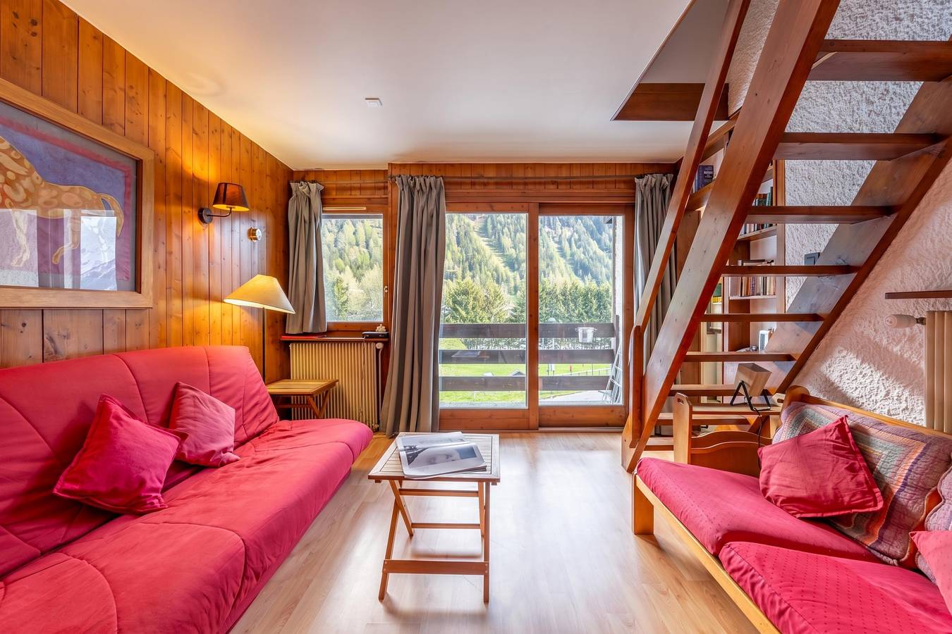 Ganze Wohnung, Hautes Aiguilles 29 - 3Br Duplex w/ Mont Blanc views Sleeps 6 in Les Grandes Montets, Chamonix