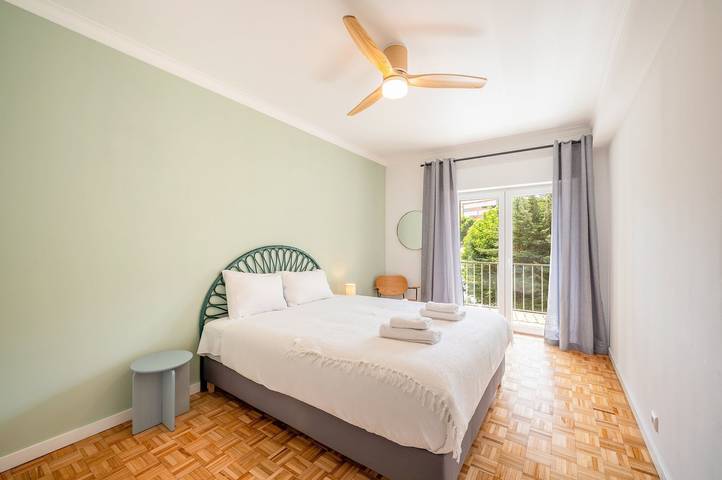 Gîte pour 6 personnes, avec balcon, animaux acceptés à Carcavelos - 4