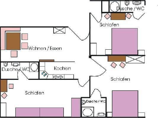 Ganze Ferienwohnung, Wohnung in Creglingen mit Terrasse und Garten in Creglingen, Taubertal