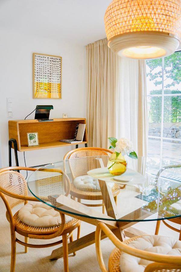 Ferienwohnung für 4 Personen, mit Terrasse und Garten sowie Ausblick in Bad Iburg