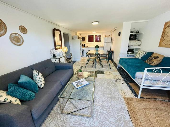 Appartement de vacances pour 6 personnes, avec vue et jardin