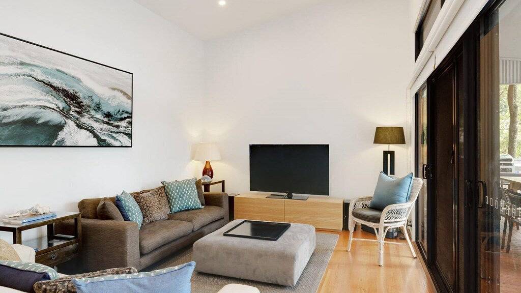 Raum und Ruhe am schönen Strand in New South Wales